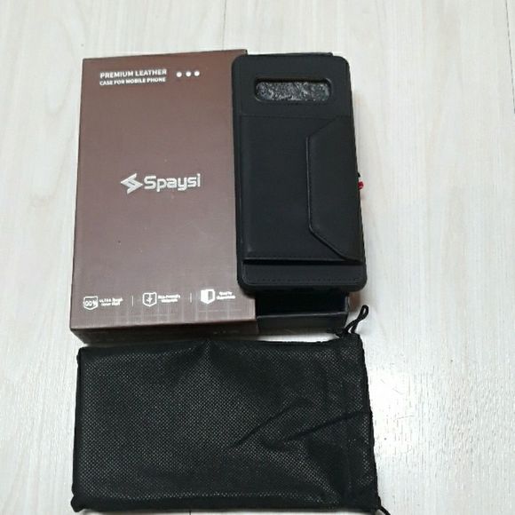 NWT Samsung S10 plus leather wallet phone case - Picture 1 of 8